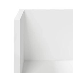 Berkfield Home Decorative Wall Shelves 2 pcs White 100x16.5x16.5 cm Engineered Wood - thumbnail 9