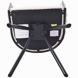 Matteo Set of 4 Beige Velvet Dining Chairs - 360 Swivel & Metal Legs - thumbnail 8