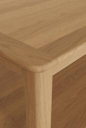 FWStyle Large Natural Oak Painted Oak Storage Coffee Table in Brown - thumbnail 2