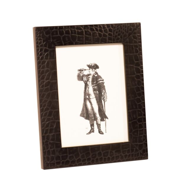 Posh Trading Company Chelsea Picture Frame - Vintage Croc in Brown - image 1