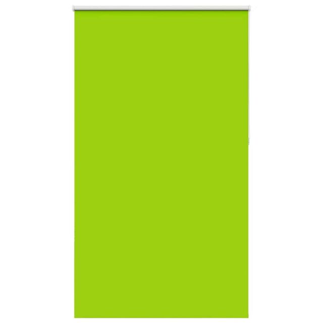Berkfield Home Roller Blind Blackout Leaves Green 125x210 cm Fabric Width 121.6 cm Polyester - image 1