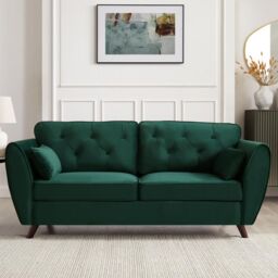 Home Detail Mona 3 Seater Sofa in Green - thumbnail 2