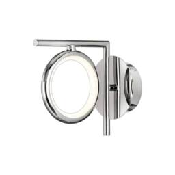 Netlighting Olimpia Wall Lamp 8W LED 3000K 600lm IP20 Chrome in Silver - thumbnail 1