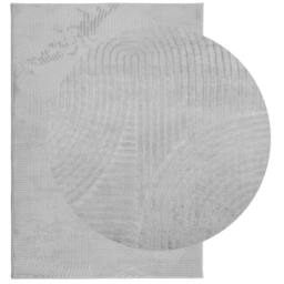 Berkfield Home Rug IZA Short Pile Scandinavian Look Grey 160x230 cm - Size: Medium - thumbnail 1