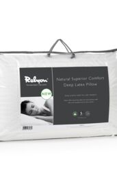 Relyon 100% Natural Latex Superior Comfort Deep Latex Pillow in White - thumbnail 5