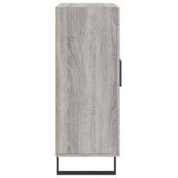 Berkfield Home Sideboard Grey Sonoma 69.5x34x90 cm Engineered Wood - thumbnail 7