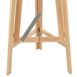 Berkfield Home Foldable Bar Table 78 cm Fir Wood in Brown - thumbnail 7
