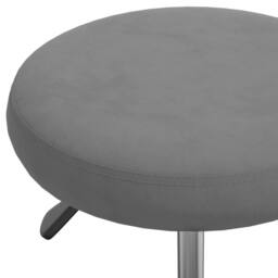 Berkfield Home Office Swivel Chair Dark Grey Velvet - thumbnail 5