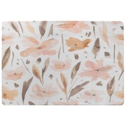 Benjamin Tate Design Pink Watercolour Rug in Natural - Size: Large - thumbnail 1