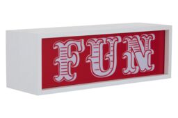 Orsina Fun LED Light Box in Red - thumbnail 4