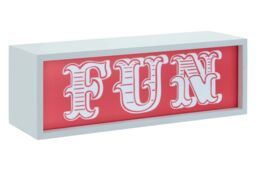Orsina Fun LED Light Box in Red - thumbnail 5