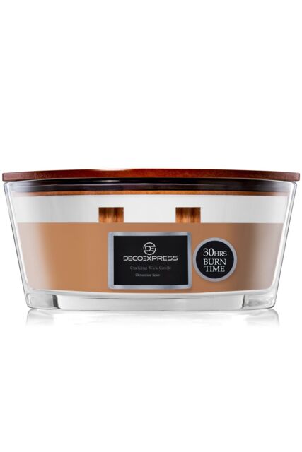 Deco Express Woodwick Candles - Clementine Spice in Brown - image 1