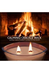 Deco Express Woodwick Candles - Clementine Spice in Brown - thumbnail 2