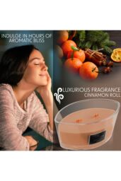 Deco Express Woodwick Candles - Clementine Spice in Brown - thumbnail 3