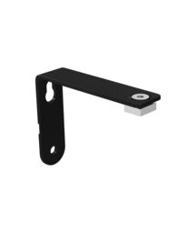 New Edge Blinds 28mm Styleline Gliding Curtain Pole Set with Ball End - Black - Size: 230 cm - thumbnail 4