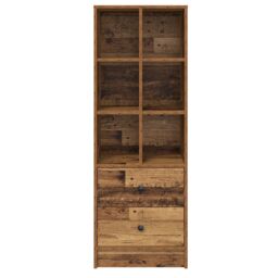Berkfield Home Brown Shelving Unit Old wood Particle board Medium - thumbnail 5