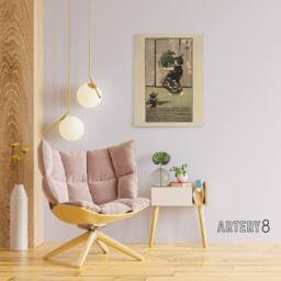 "Artery8 Helen Hyde Three Friends of Winter Tree List Canvas Wall Art Print - Size: W12"" x H16""" - thumbnail 3