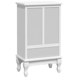 Berkfield Home White Cabinet with 5 Drawers 2 Shelves White - thumbnail 8