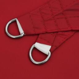 Berkfield Home Sunshade Sail Oxford Fabric Square 4.5x4.5 m Red - thumbnail 5