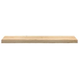 Berkfield Home Window Sills 2 pcs¬†Untreated 100x25x2 cm Solid Wood Oak in Brown - Size: Medium - thumbnail 4