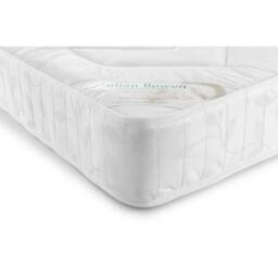 Cheshire Oakham Deluxe Semi-Orthopaedic Mattress 90cm Single in White - thumbnail 4