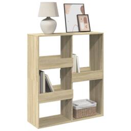 Berkfield Home Room Divider Sonoma Oak 100x33x115 cm Engineered Wood in Light Tan - Size: 100 x 33 x 115 cm