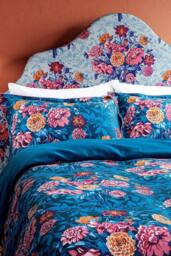 Harlequin 'Dahlia Bunch' Cotton Sateen Duvet Cover Set - Size: King - thumbnail 2