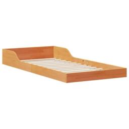 Berkfield Home Modern Wax brown 90 x 200 cm Pine wood - thumbnail 3