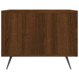 Berkfield Home Coffee Tables 2 pcs Brown Oak 50x50x40 cm Engineered Wood - Size: 50 x 50 x 40 cm - thumbnail 8