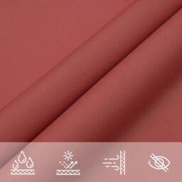 Berkfield Home Sunshade Sail Oxford Fabric Square 3.6x3.6 m Terracotta - thumbnail 7