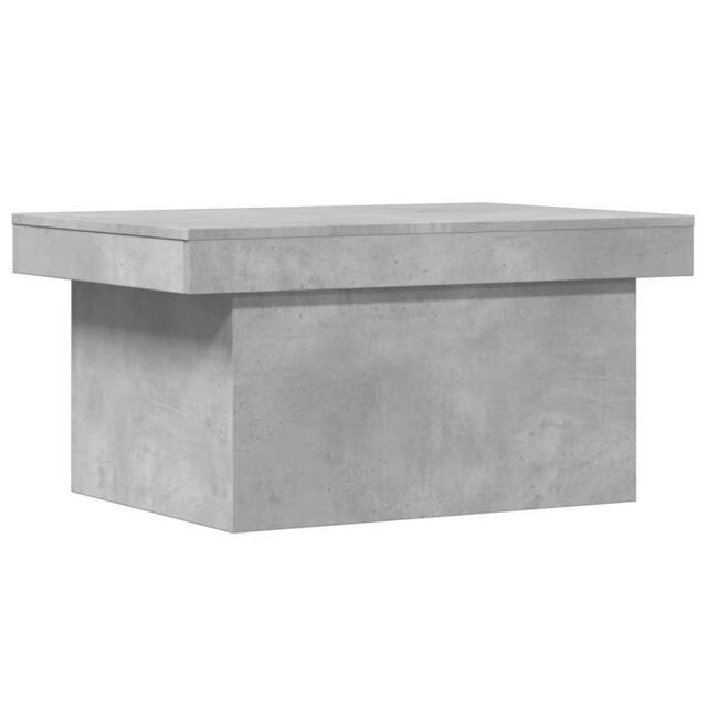 Berkfield Home Coffee Table Concrete Grey 100x55x40 cm Engineered Wood - Size: 100 x 55 x 40 cm - image 1