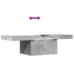 Berkfield Home Coffee Table Concrete Grey 100x55x40 cm Engineered Wood - Size: 100 x 55 x 40 cm - thumbnail 9