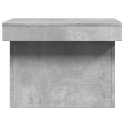 Berkfield Home Coffee Table Concrete Grey 100x55x40 cm Engineered Wood - Size: 100 x 55 x 40 cm - thumbnail 6