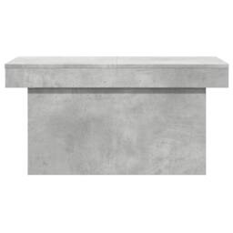 Berkfield Home Coffee Table Concrete Grey 100x55x40 cm Engineered Wood - Size: 100 x 55 x 40 cm - thumbnail 5