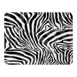 Benjamin Tate Design Zebra Animal Print Blanket in Natural - Size: 120 cm x 150 cm - thumbnail 1