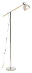 Orsina Adjustable Floor Lamp, Convenient Office Lamp, Space-Saver Floor Lamp, Rotating Bedroom Lamp in Natural