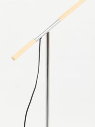 Orsina Adjustable Floor Lamp, Convenient Office Lamp, Space-Saver Floor Lamp, Rotating Bedroom Lamp in Natural - thumbnail 6