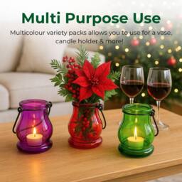 volila 12 Pack Tealight Holders for Spring/Summer, Table Decorations, Home Décor - thumbnail 3