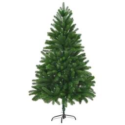 Berkfield Home Christmas Tree with 300 LEDs with Stand Green 180 cm PE - thumbnail 5