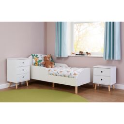 Liberty House Toys Bedroom Playroom Storage Cabinet in White - Size: Large - thumbnail 4