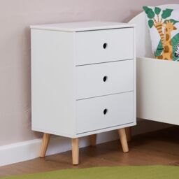 Liberty House Toys Bedroom Playroom Storage Cabinet in White - Size: Large - thumbnail 3