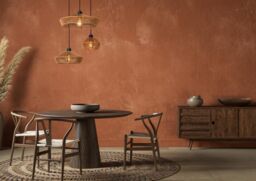 Lucide 'YUNKAI' Dimmable Stylish Adjustable Cluster Pendant Light 3xE27 in Brown - thumbnail 4