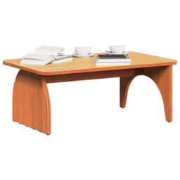 Berkfield Home Coffee Table Wax brown 80 x 50 x 31 cm Solid pine wood - thumbnail 3