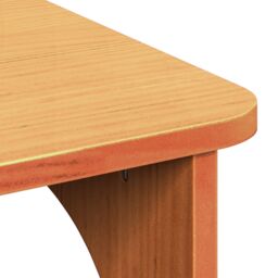 Berkfield Home Coffee Table Wax brown 80 x 50 x 31 cm Solid pine wood - thumbnail 9