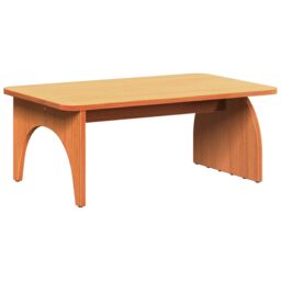 Berkfield Home Coffee Table Wax brown 80 x 50 x 31 cm Solid pine wood - thumbnail 7