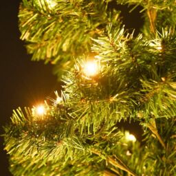 Berkfield Home Swirl Pre-lit Christmas Tree with Pot Green 120 cm PVC - thumbnail 5
