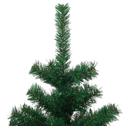 Berkfield Home Swirl Pre-lit Christmas Tree with Pot Green 120 cm PVC - thumbnail 6