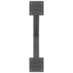 Berkfield Home Dining Table Legs X-Shaped 2 pcs Anthracite 60x(72-73) cm Steel in Dark Grey - thumbnail 7