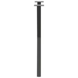 Berkfield Home Dining Table Legs X-Shaped 2 pcs Anthracite 60x(72-73) cm Steel in Dark Grey - thumbnail 6