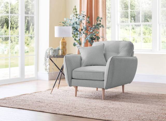 The Great Sofa Company Ailis Armchair Faro Ashen in Light Grey - image 1